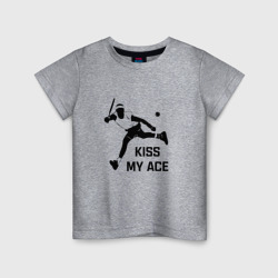 Детская футболка хлопок Kiss My Ace