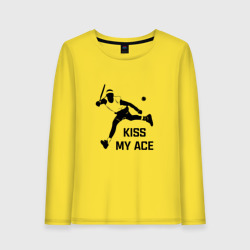 Женский лонгслив хлопок Kiss My Ace