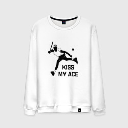 Мужской свитшот хлопок Kiss My Ace