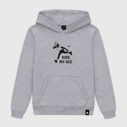 Женская толстовка хлопок Kiss My Ace Теннис