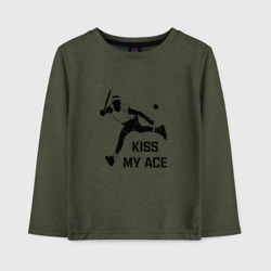 Детский лонгслив хлопок Kiss My Ace