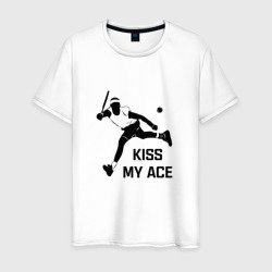 Мужская футболка хлопок Kiss My Ace