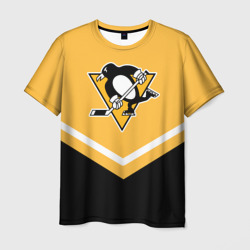 Мужская футболка 3D Pittsburgh Penguins Форма 1