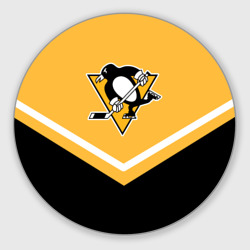 Круглый коврик для мышки Pittsburgh Penguins Форма 1