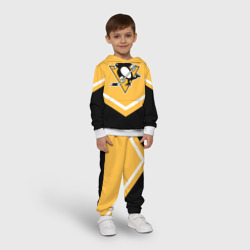 Детский костюм с толстовкой 3D Pittsburgh Penguins Форма 1 - фото 2