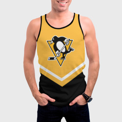 Мужская майка 3D Pittsburgh Penguins Форма 1 - фото 2