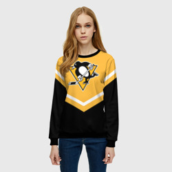 Женский свитшот 3D Pittsburgh Penguins Форма 1 - фото 2