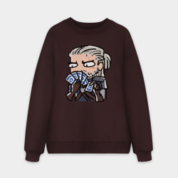 Мужской свитшот oversize без начеса хлопок Гвент