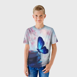 Детская футболка 3D Волшебная бабочка - фото 2
