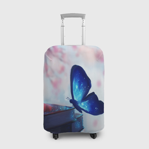 Чехол для чемодана 3D Волшебная бабочка