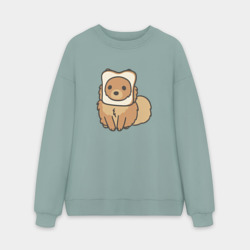 Мужской свитшот oversize без начеса хлопок Шпиц