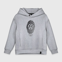 Детское худи Oversize хлопок Volkswagen it's in my DNA