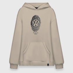 Худи SuperOversize хлопок Volkswagen it's in my DNA