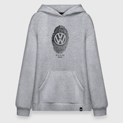 Худи SuperOversize хлопок Volkswagen it's in my DNA