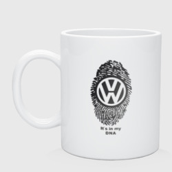 Кружка керамическая Volkswagen it's in my DNA