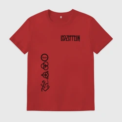 Мужская футболка хлопок Led Zeppelin