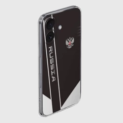 Чехол для iPhone 16 силиконовый с защитой камеры Russia - фото 2