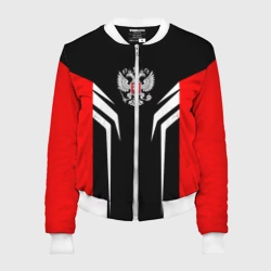 Женский бомбер 3D Россия