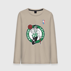 Мужской лонгслив хлопок Boston Celtics