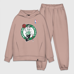 Мужской костюм oversize хлопок Boston Celtics