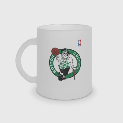 Кружка матовая стеклянная Boston Celtics