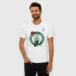 Мужская футболка хлопок Slim Boston Celtics - фото 2