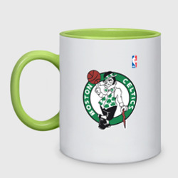 Кружка двухцветная Boston Celtics