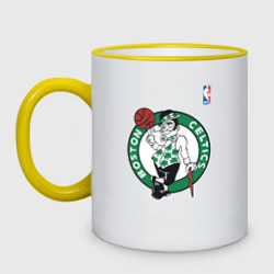 Кружка двухцветная Boston Celtics