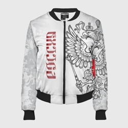 Женский бомбер 3D Россия