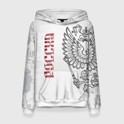 Женская толстовка 3D Россия