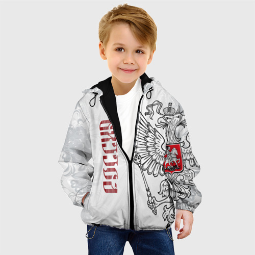 Детская куртка 3D Россия, цвет черный - фото 3