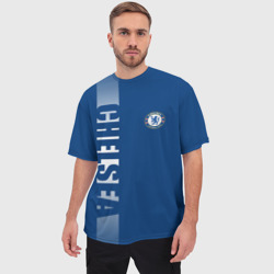Мужская футболка oversize 3D Челси chelsea - фото 2