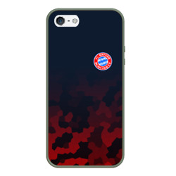 Чехол для iPhone 5/5S матовый Bayern Munchen sport