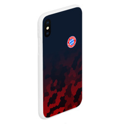 Чехол для iPhone XS Max матовый Bayern Munchen sport - фото 2