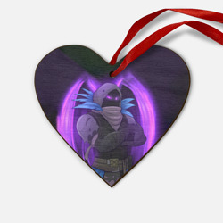 Деревянная игрушка Сердце Raven