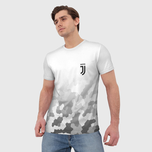 Мужская футболка 3D JUVENTUS SPORT     , цвет 3D печать - фото 3