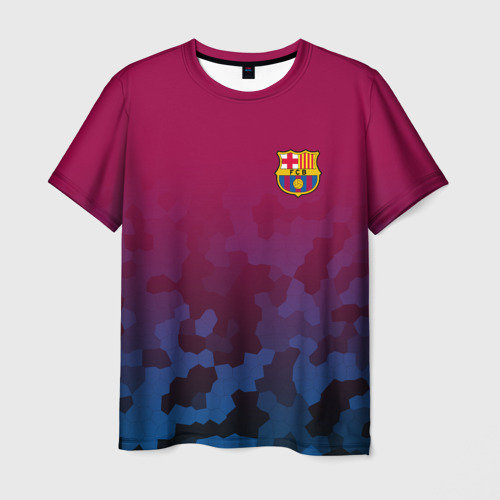 Мужская футболка 3D FC Barca sport