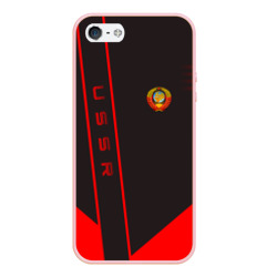 Чехол для iPhone 5/5S матовый USSR