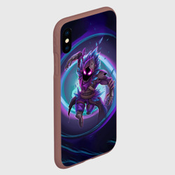 Чехол для iPhone XS Max матовый Ворон - фото 2