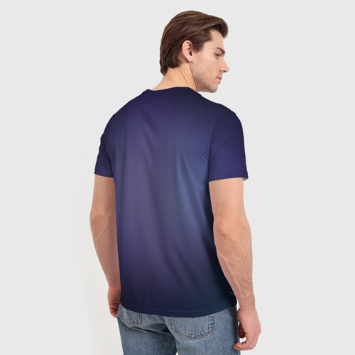 Мужская футболка 3D Ворон, цвет 3D печать - фото 4