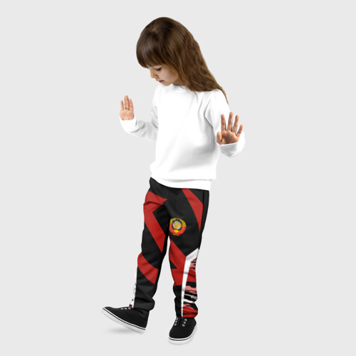 Детские брюки 3D Камуфляж СССР, цвет 3D печать - фото 3