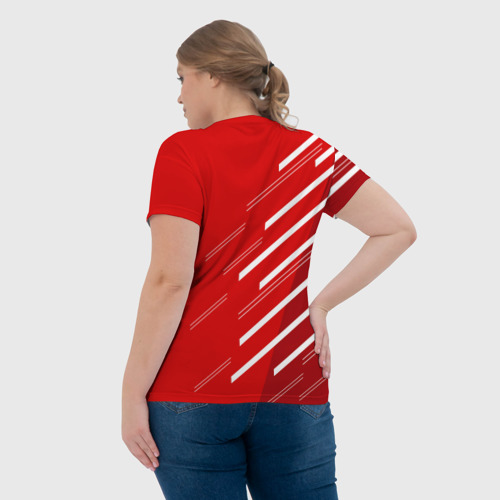 Женская футболка 3D JDM SPORT, цвет 3D печать - фото 7