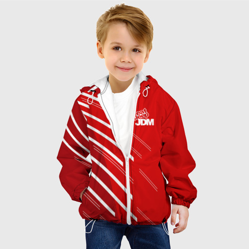 Детская куртка 3D JDM SPORT, цвет белый - фото 3