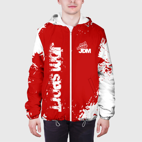 Мужская куртка 3D JDM sport, цвет 3D печать - фото 4