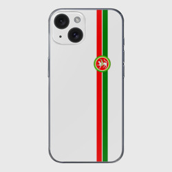 Чехол для iPhone 15 силиконовый с защитой камеры Республика Татарстан