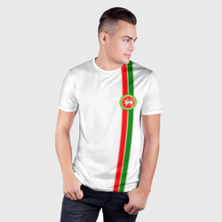 Мужская футболка 3D Slim Республика Татарстан - фото 2