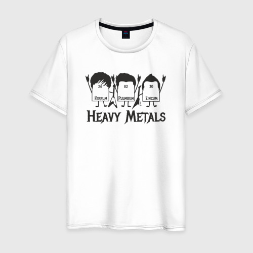 Мужская футболка хлопок Тяжелые металлы