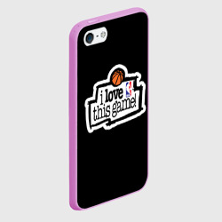 Чехол для iPhone 5/5S матовый NBA. I love this game - фото 2
