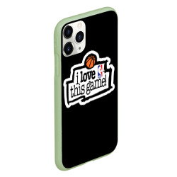 Чехол для iPhone 11 Pro матовый NBA. I love this game - фото 2