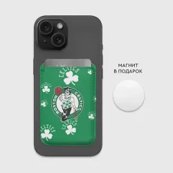 Картхолдер Magsafe магнитный Boston Celtics, nba - фото 2